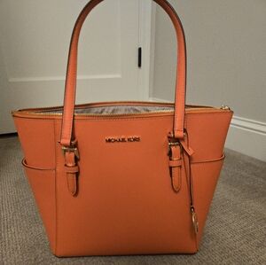Michael Kors Orange Tote Bag